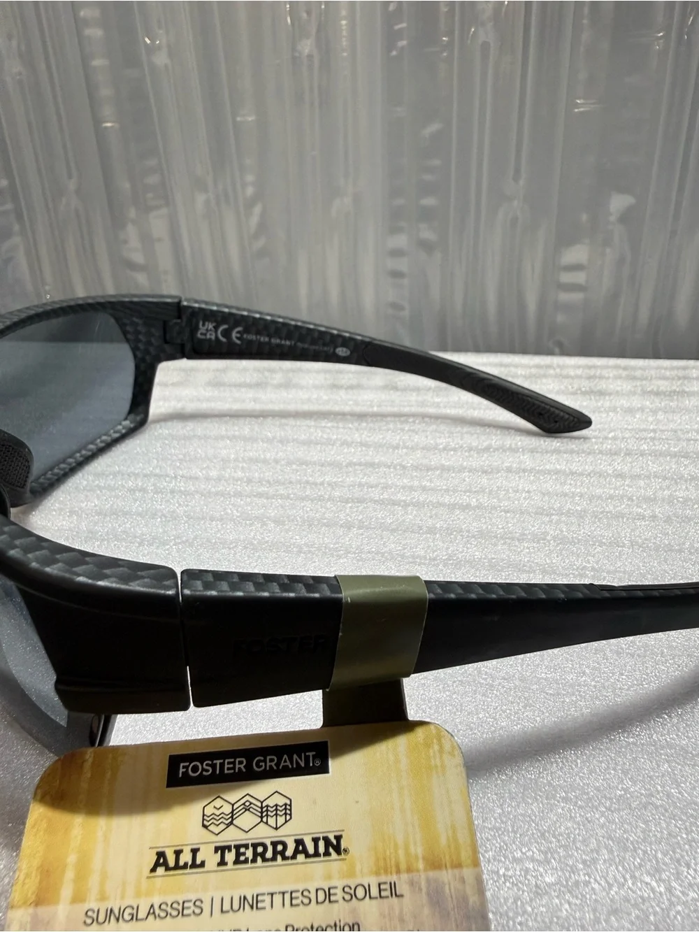 Men’s Foster Grant All Terrain Polarized Sunglasses - Black NWT
